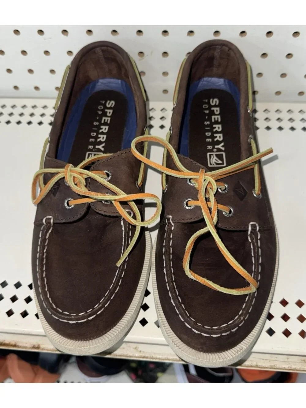 Sperry Top-Sider Authentic Original Mens Leather Casual Boat Shoes Size 11.5